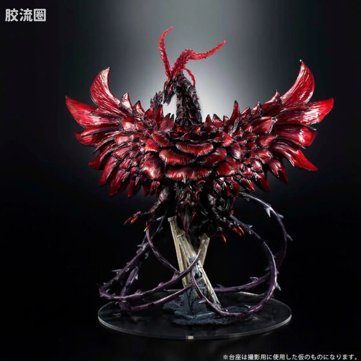 Mega House 手办系列 Art Works Monsters(A.W.M或称AWM) 黑蔷薇龙 - 图片
